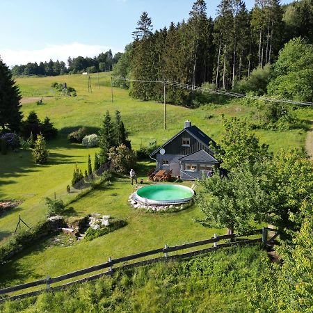 Vila Ferienhaeuschen Blessberg Schalkau Exteriér fotografie