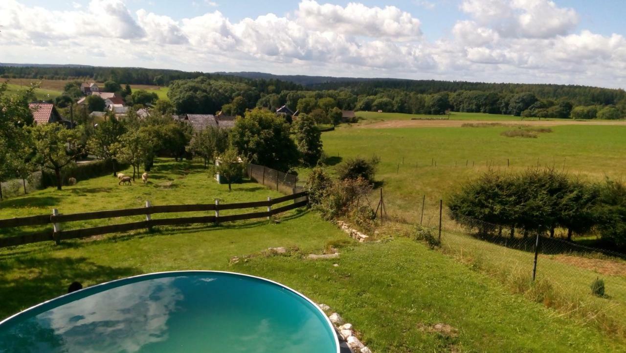 Vila Ferienhaeuschen Blessberg Schalkau Exteriér fotografie
